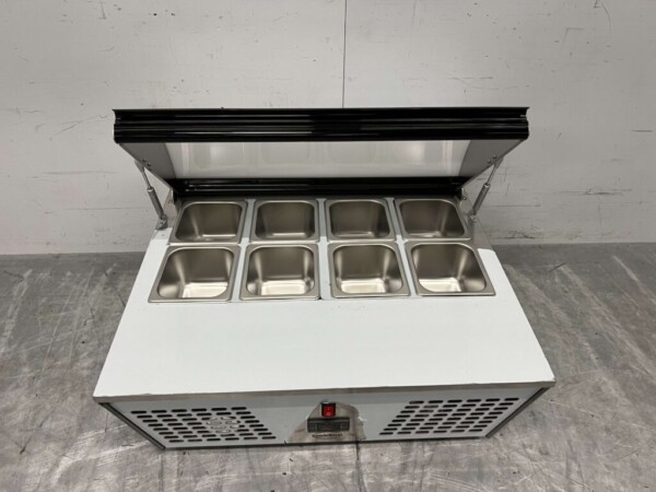 RVS Combisteel Koelvitrine Opzetvitrine 8 x 1/6 GN 230V Horeca - Afbeelding 4