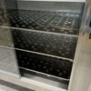 RVS Warmhoudkast Warmtekast voor gegrilde kippen 2 x 2 glazen schuifdeuren 110 cm Horeca - Afbeelding 4