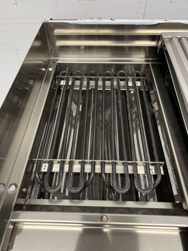 RVS Zanussi Grill Grillplaat 70 cm 400V Horeca - Afbeelding 5
