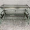 Glazen kap Buffet glas met verlichting 122 cm 230V Horeca