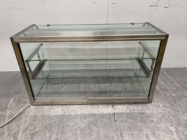 Glazen kap Buffet glas met verlichting 122 cm 230V Horeca - Afbeelding 5