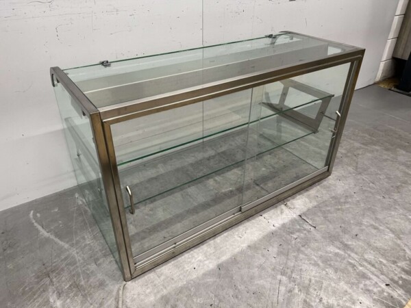 Glazen kap Buffet glas met verlichting 122 cm 230V Horeca - Afbeelding 6
