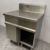 RVS Werkkast Kast 1 deur 80 cm Horeca - Afbeelding 2