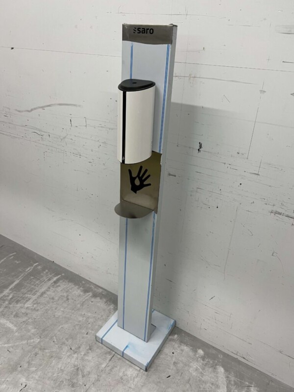 RVS Desinfectiezuil met contactloze Dispenser Sensor Horeca Winkel - Afbeelding 2