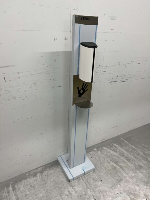 RVS Desinfectiezuil met contactloze Dispenser Sensor Horeca Winkel - Afbeelding 3