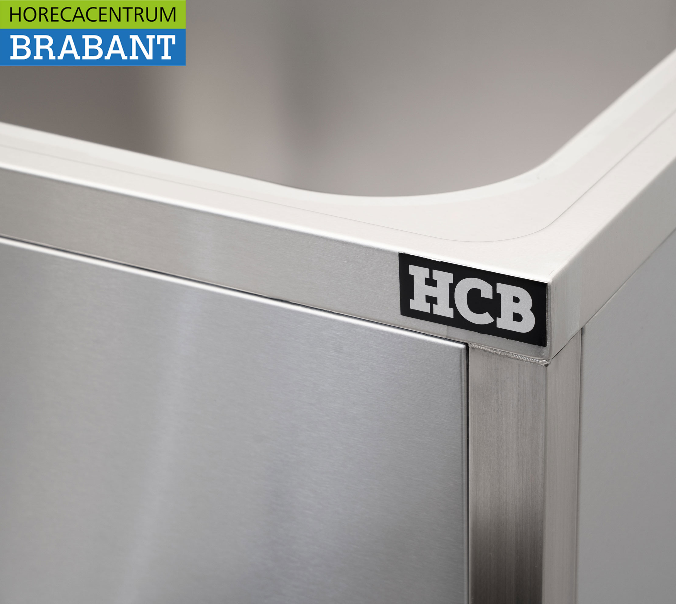 HCB RVS Spoeltafel spoelbak Gelast model Premium-line 140 cm Horeca - Afbeelding 6