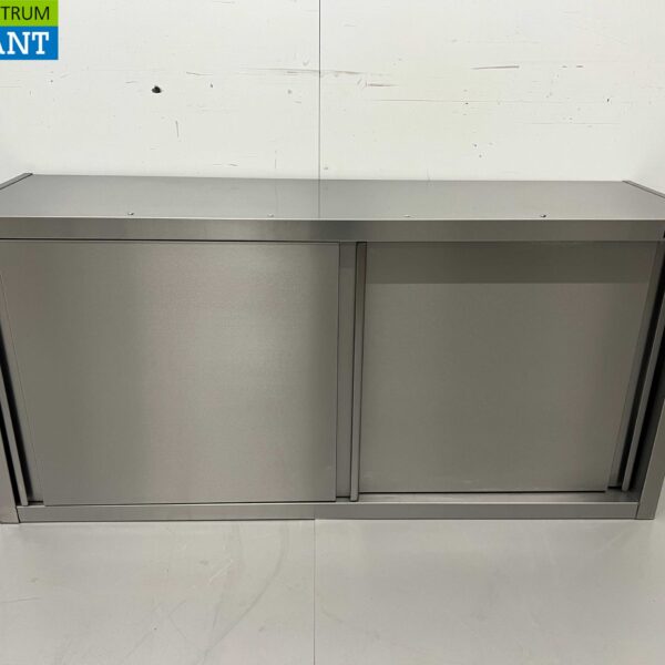 RVS Wandkast Kast Premium-line 2 Schuifdeuren 140 cm Horeca