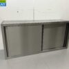 RVS Wandkast Kast Premium-line 2 Schuifdeuren 140 cm Horeca - Afbeelding 2