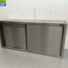 RVS Wandkast Kast Premium-line 2 Schuifdeuren 140 cm Horeca - Afbeelding 3