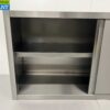 RVS Wandkast Kast Premium-line 2 Schuifdeuren 140 cm Horeca - Afbeelding 6