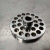 RVS Plaat voor gehaktmolen maat 10/12 8 mm 230V Slagerij Horeca