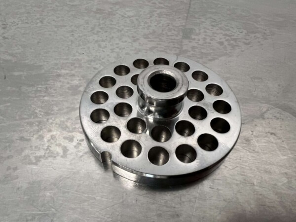 RVS Plaat voor gehaktmolen maat 10/12 8 mm 230V Slagerij Horeca