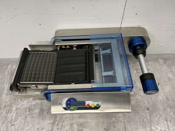 RVS Conpax Klappack Novus Vleeswareninpakmachine Inpakmachine 230V Slagerij Horeca - Afbeelding 2