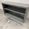 RVS Wandkast Kast Premium-line Open model 120 cm Horeca - Afbeelding 2
