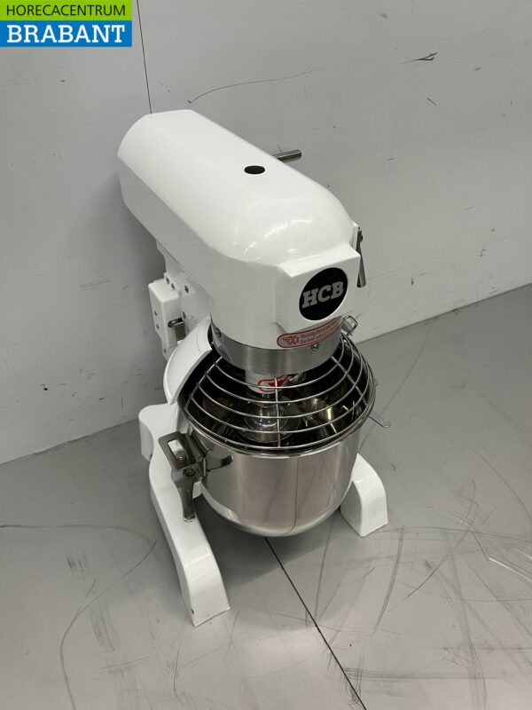 RVS HCB Planeetmenger Menger RVS kuip 10 liter 230V Bakkerij Horeca - Afbeelding 3