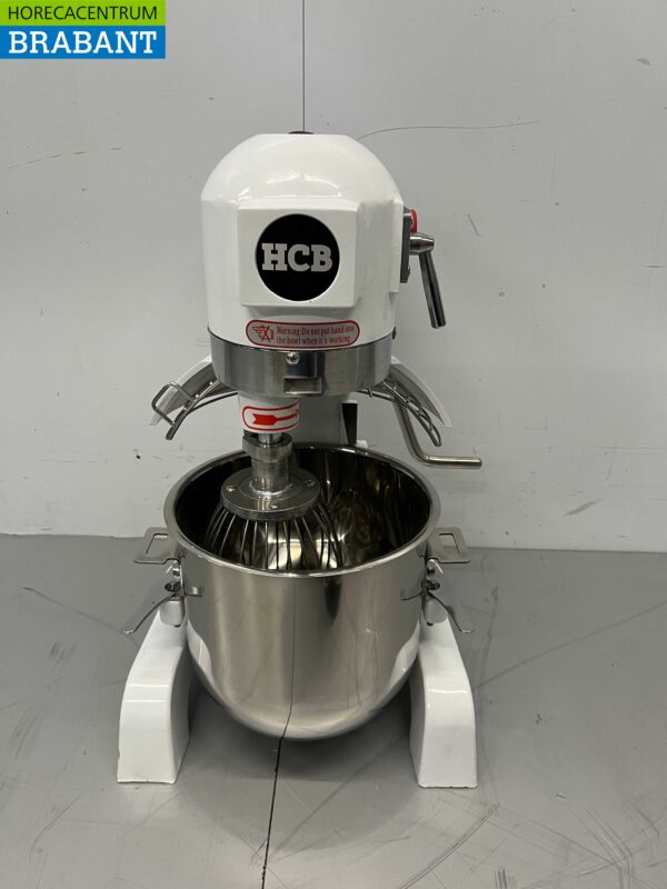 RVS HCB Planeetmenger Menger RVS kuip 10 liter 230V Bakkerij Horeca - Afbeelding 4