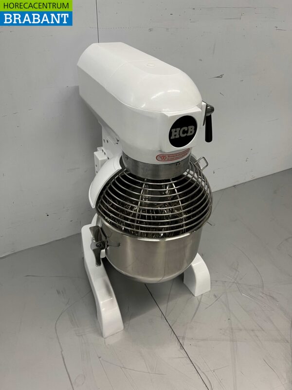 RVS HCB Planeetmenger Menger RVS kuip 20 liter 230V Bakkerij Horeca - Afbeelding 3
