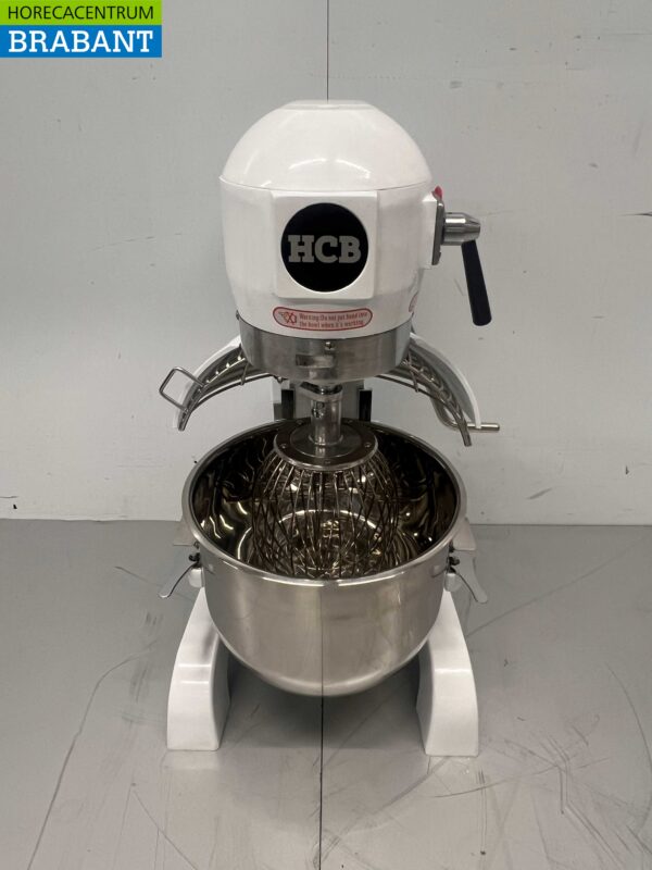 RVS HCB Planeetmenger Menger RVS kuip 20 liter 230V Bakkerij Horeca - Afbeelding 4