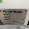 RVS HCB Planeetmenger Menger RVS kuip 20 liter 230V Bakkerij Horeca - Afbeelding 8