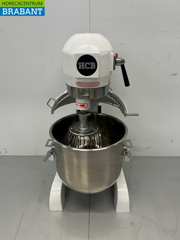 RVS HCB Planeetmenger Menger RVS kuip 30 liter 230V Bakkerij Horeca - Afbeelding 4