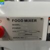 RVS HCB Planeetmenger Menger RVS kuip 30 liter 230V Bakkerij Horeca - Afbeelding 7
