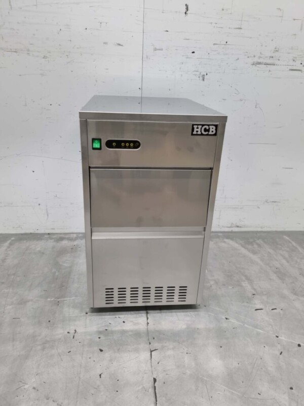 RVS ijsblokjesmachine ijsklontjesmachine 30 kg p/d 230V Horeca