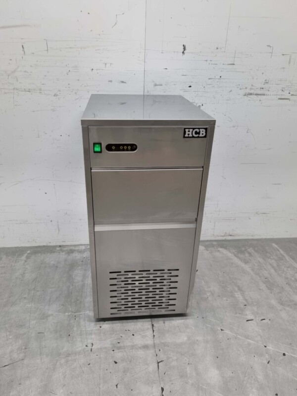 RVS ijsblokjesmachine ijsklontjesmachine 50 kg p/d 230V Horeca