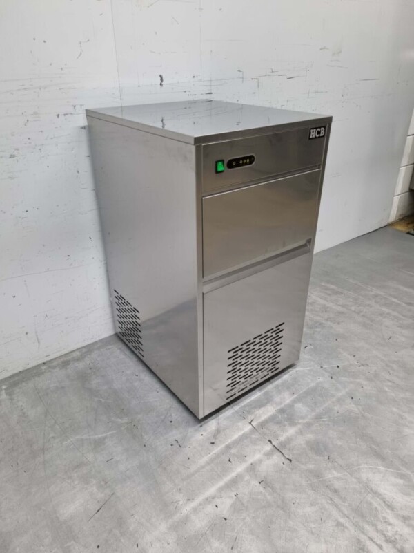 RVS ijsblokjesmachine ijsklontjesmachine 60 kg p/d 230V Horeca - Afbeelding 2