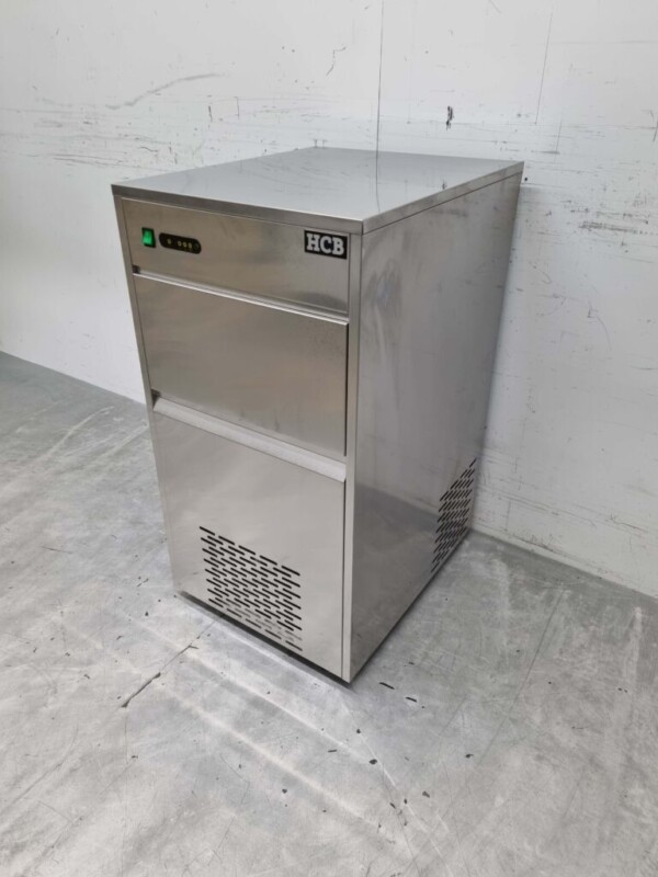 RVS ijsblokjesmachine ijsklontjesmachine 60 kg p/d 230V Horeca - Afbeelding 3
