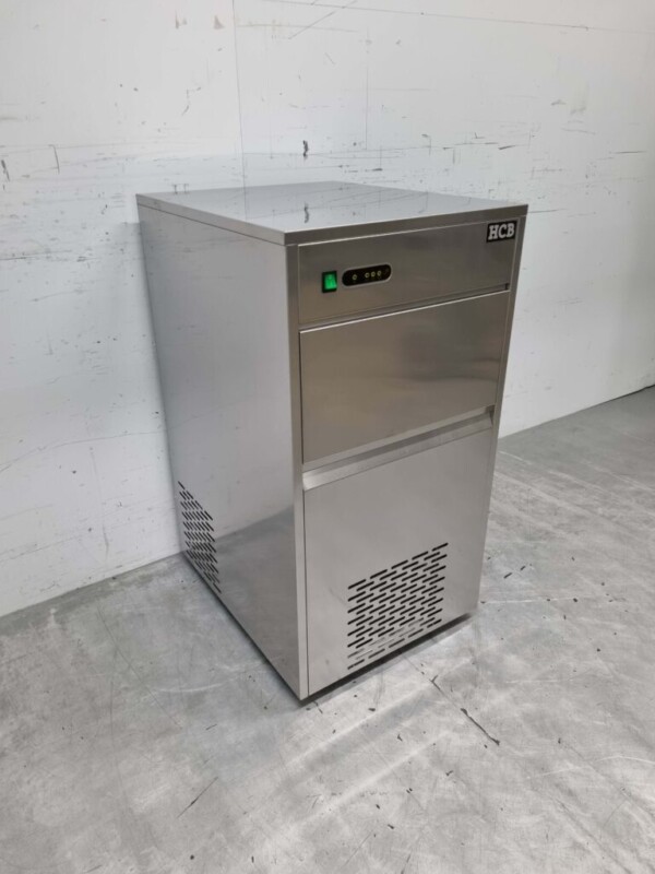 RVS ijsblokjesmachine ijsklontjesmachine 80 kg p/d 230V Horeca - Afbeelding 2