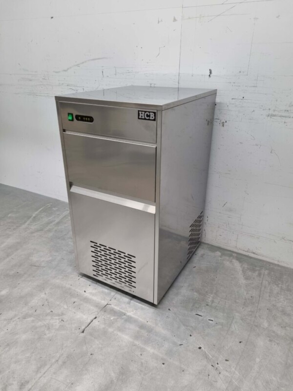 RVS ijsblokjesmachine ijsklontjesmachine 80 kg p/d 230V Horeca - Afbeelding 3