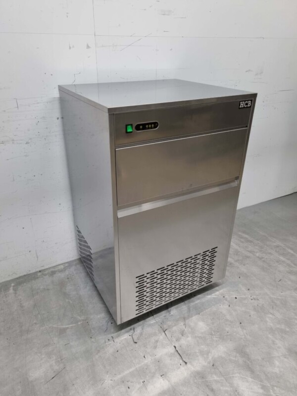RVS ijsblokjesmachine ijsklontjesmachine 100 kg p/d 230V Horeca - Afbeelding 2