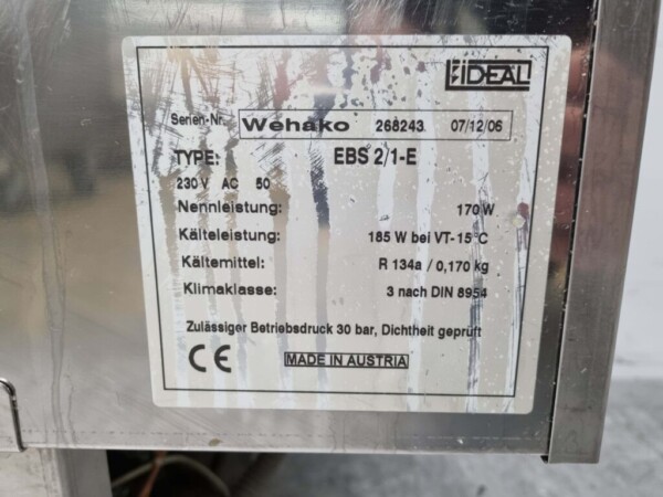 RVS Wehako Inbouw Koelbuffet Vriesbuffet Gekoeld buffet 76 cm 230V Horeca - Afbeelding 5
