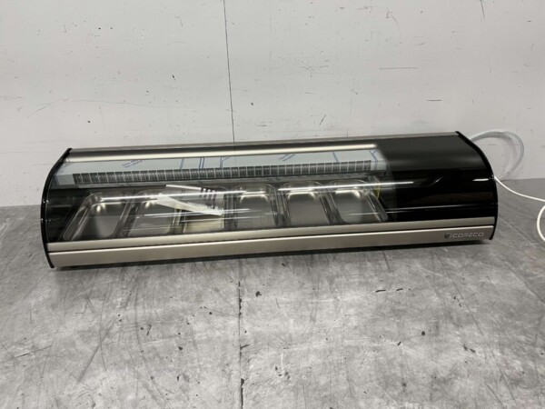 Coreco Sushivitrine Opzet koelvitrine 6 x 1/3 GN 140 cm 230V Horeca