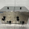 RVS Saro Dubbele Worstenwarmer Worstwarmer 230V Horeca