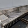 RVS Perfecta Vis-Eco bakwand friteuse frituur 2 pannen GAS 206 cm Horeca - Afbeelding 7