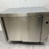 Saro RVS Warmhoudkast Wandkast Bordenwarmhoudkast 2 schuifdeuren 100 cm Horeca