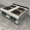 RVS RM Gastro Elektrisch fornuis kookplaat 4 pitten 400V 80 cm Horeca - Afbeelding 3