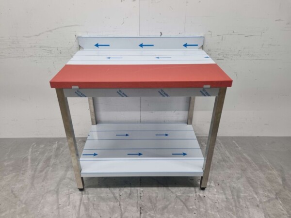 RVS Polyethylene PE Snijtafel Werktafel 100 cm Horeca Slagerij