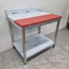 RVS Polyethylene PE Snijtafel Werktafel 100 cm Horeca Slagerij - Afbeelding 3