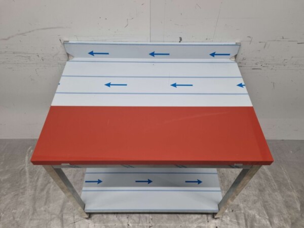 RVS Polyethylene PE Snijtafel Werktafel 100 cm Horeca Slagerij - Afbeelding 5