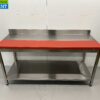 RVS HCB Polyethylene PE Snijtafel Werktafel 180 cm Horeca Slagerij