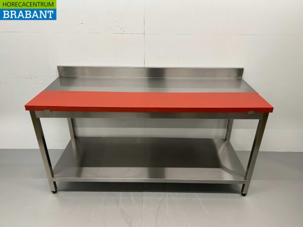 RVS HCB Polyethylene PE Snijtafel Werktafel 180 cm Horeca Slagerij
