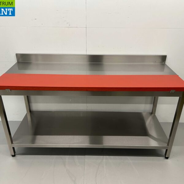 RVS HCB Polyethylene PE Snijtafel Werktafel 180 cm Horeca Slagerij