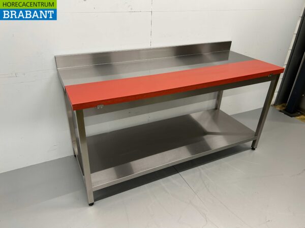 RVS HCB Polyethylene PE Snijtafel Werktafel 180 cm Horeca Slagerij - Afbeelding 3