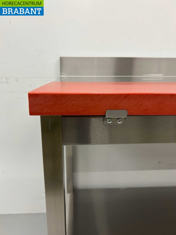 RVS HCB Polyethylene PE Snijtafel Werktafel 180 cm Horeca Slagerij - Afbeelding 4