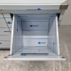 RVS Werkkast Kast Werktafel 2 klapdeuren en 3 laden en afvalbak 180 cm Horeca - Afbeelding 5