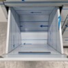 RVS Werkkast Kast Werktafel 2 klapdeuren, 3 laden en afvalbak 160 cm Horeca - Afbeelding 5