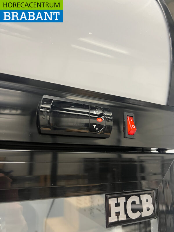 HCB Glasdeurkoeling Koelkast Drankkoelkast Glazen deur 278 liter 230V Horeca - Afbeelding 5