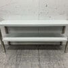 RVS Dubbele Etagère Brug 150 x 35 x 70 cm Horeca